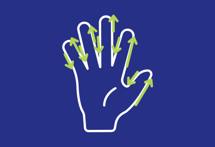 Five finger breathing