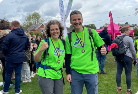 Taking part in challenge events